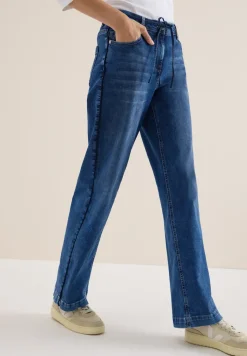 Jeans à rayures gallon