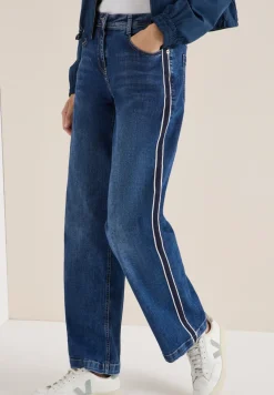 Jeans à rayures gallon
