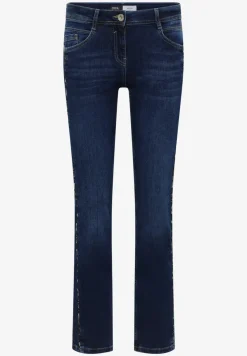 Jeans à rayures gallon