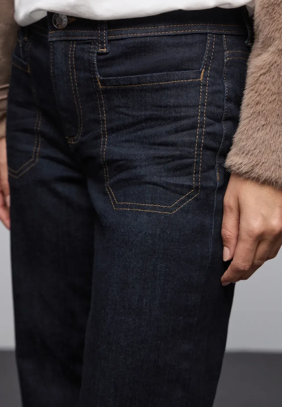 Jeans Rinsed Wide Legs