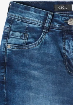 Jeans 3/4 Slim Leg en Casual Fit