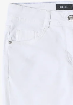 Jeans 3/4 Slim Leg en coupe ajustée