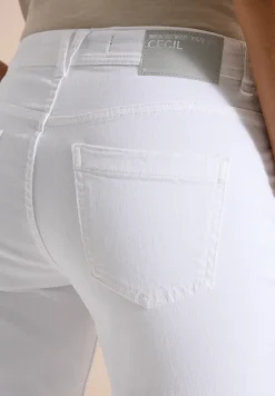Jeans 3/4 Slim Leg en coupe décontractée