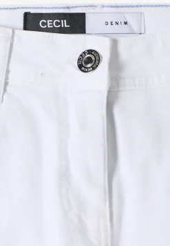 Jeans 3/4 Slim Leg en coupe décontractée