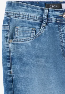 Jeans 3/4 Slim Leg en Slim Fit