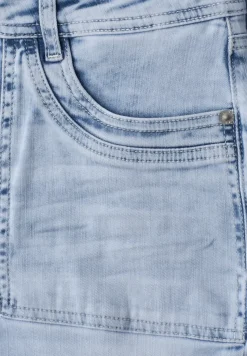 Jean Straight Leg mi-longs, coupe décontractée