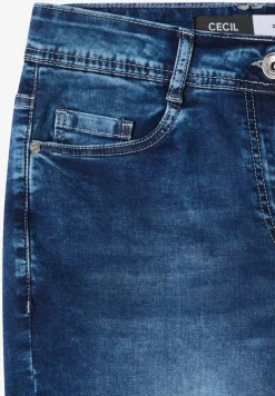 Jeans 3/4 Wide Leg en Loose Fit