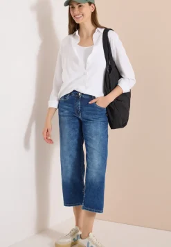 Jeans 3/4 Wide Leg en Loose Fit