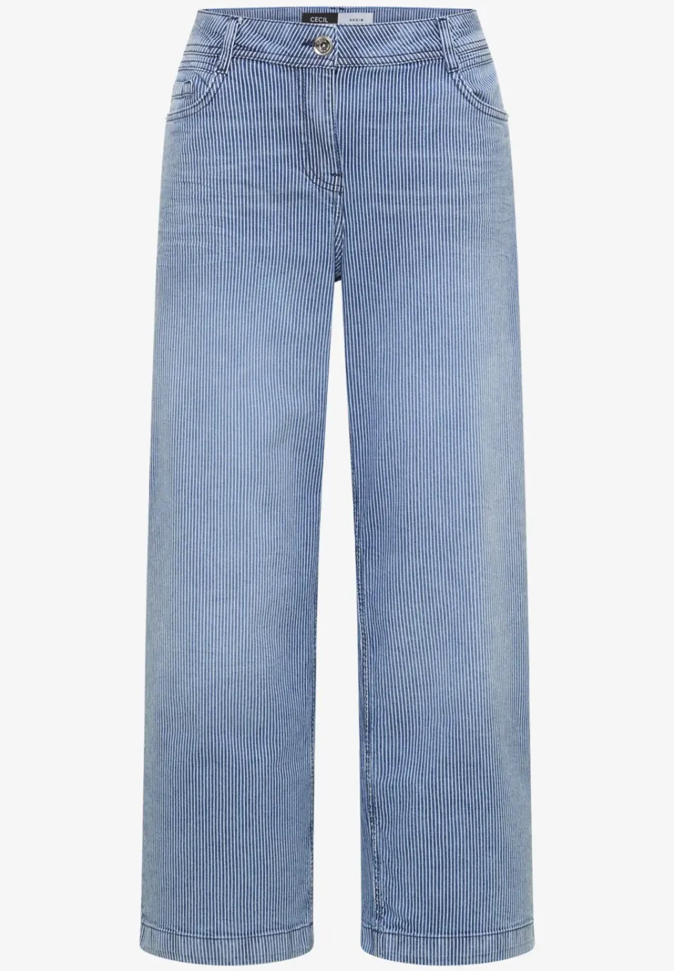 Jeans 7/8 Wide Leg en Loose Fit