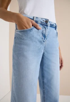 Jeans 7/8 Wide Leg en Loose Fit