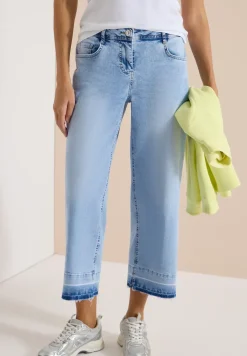Jeans 7/8 Wide Leg en Loose Fit