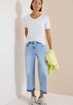Jeans 7/8 Wide Leg en Loose Fit