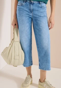 Jeans 3/4 Wide Leg en Loose Fit