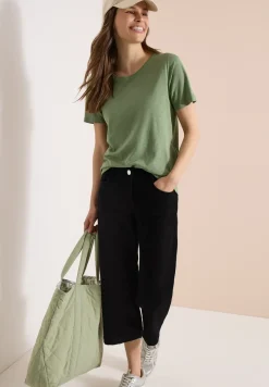 Jeans 3/4 Wide Leg en Loose Fit
