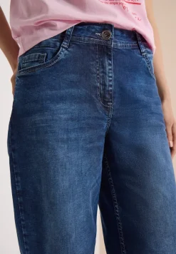 Jeans 3/4 Wide Leg en Loose Fit