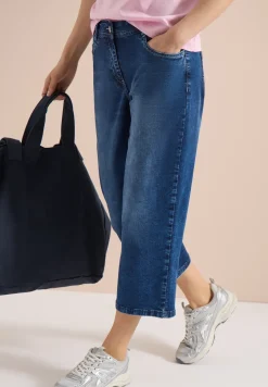 Jeans 3/4 Wide Leg en Loose Fit