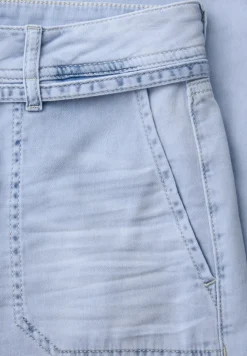 Jeans Wide Legs à l'aspect bleached