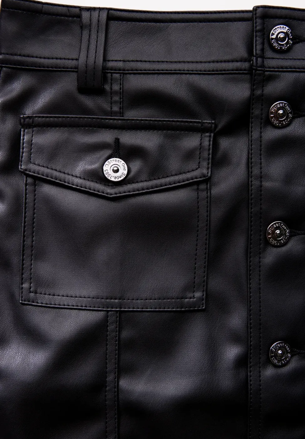 Jupe aspect cuir