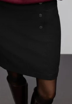 Jupe avec détail de boutons