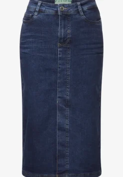Jupe en jean midi