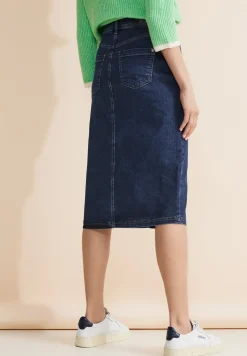 Jupe en jean midi