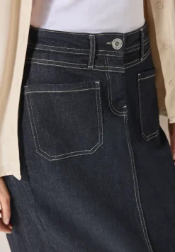 Jupe en jean midi