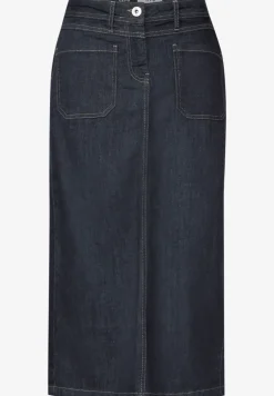 Jupe en jean midi