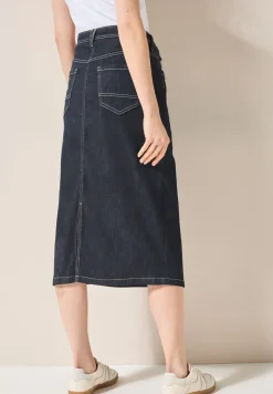 Jupe en jean midi