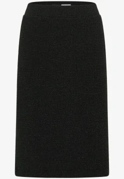 Jupe en satin midi