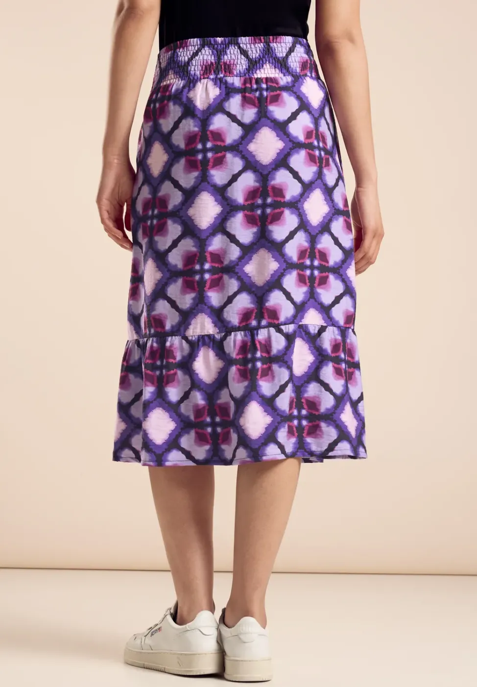 Jupe midi en jersey