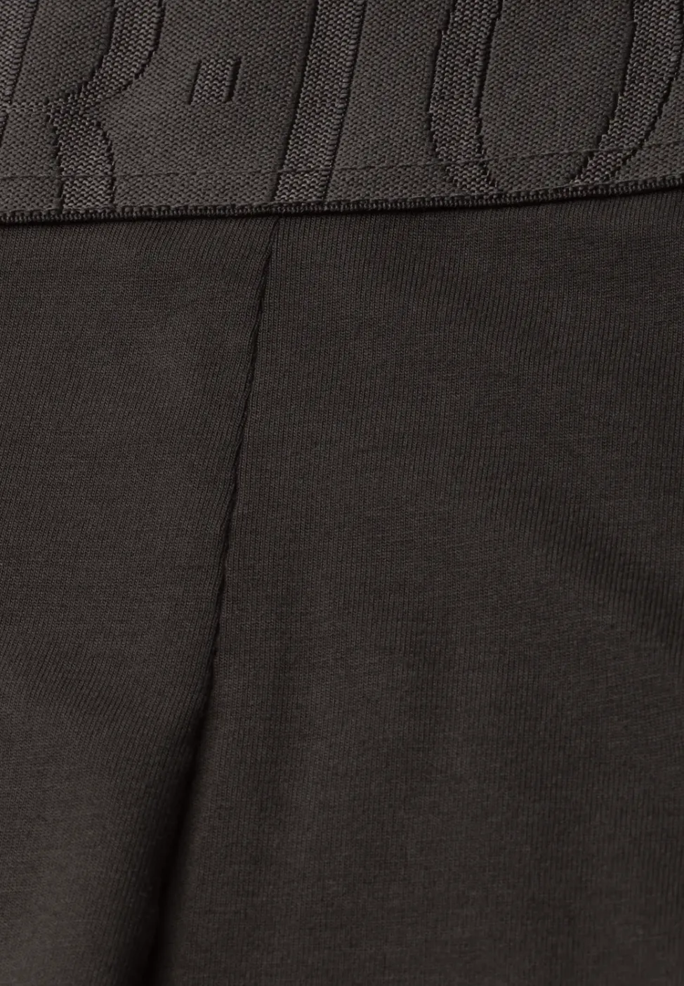 Jupe midi en jersey uni