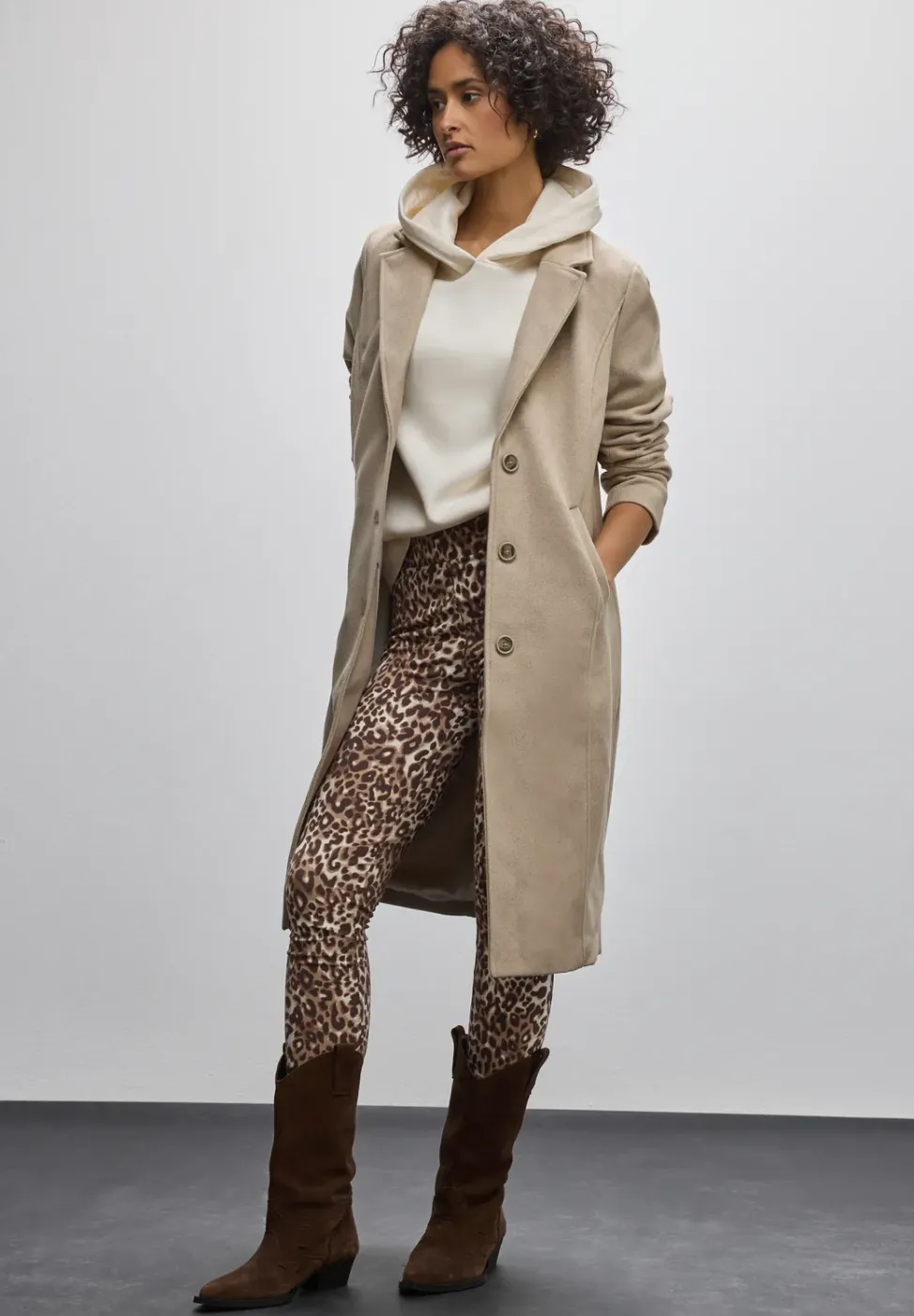 Leggings avec motif léopard