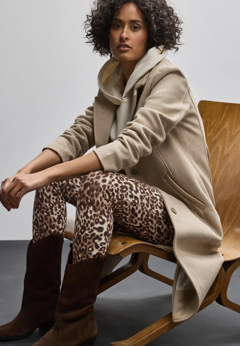 Leggings avec motif léopard