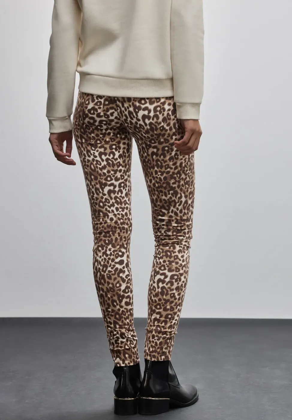 Leggings avec motif léopard