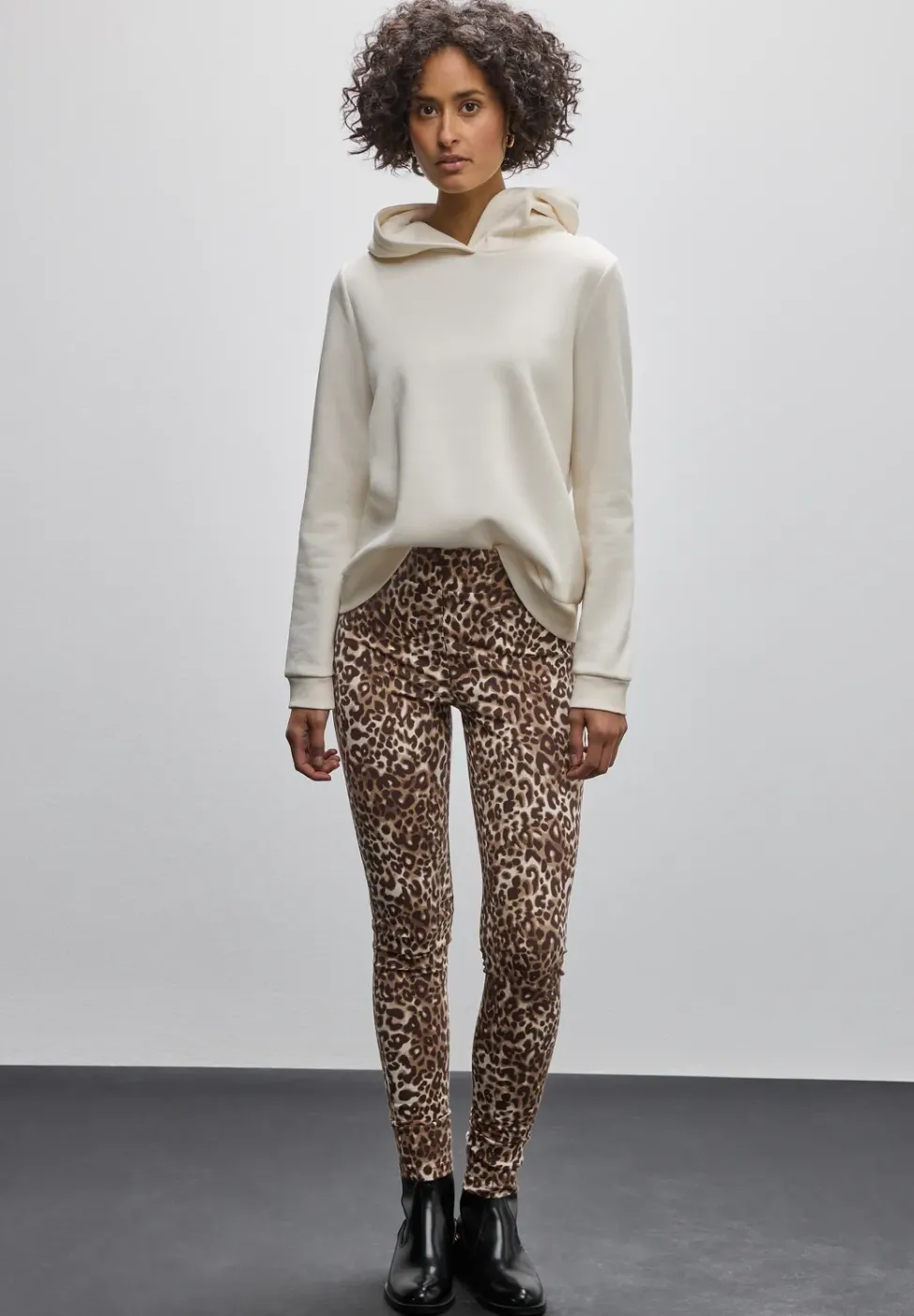 Leggings avec motif léopard