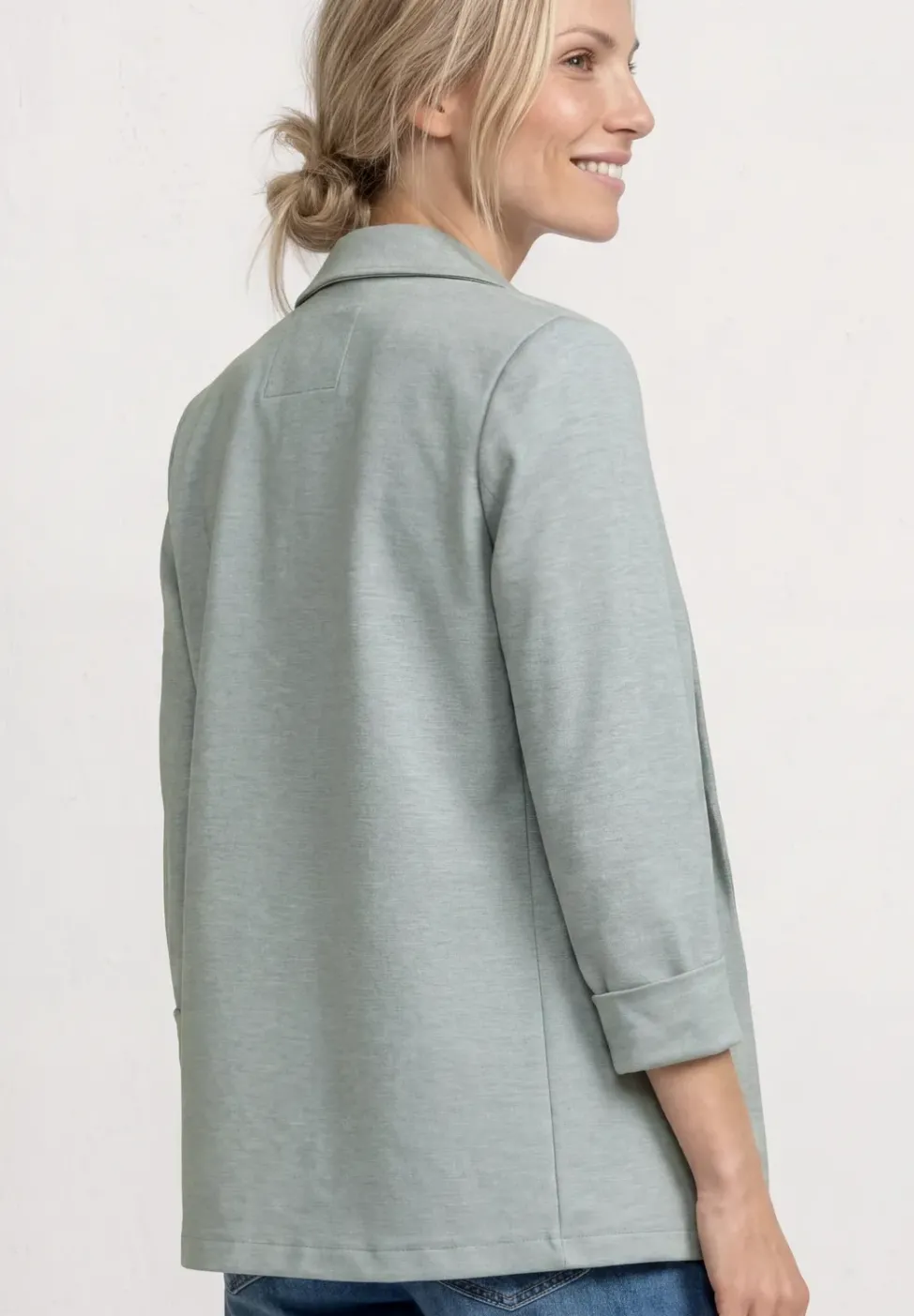 Long blazer ouvert