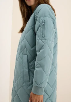Long blouson matelassé