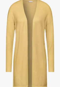 Long cardigan en maille fine