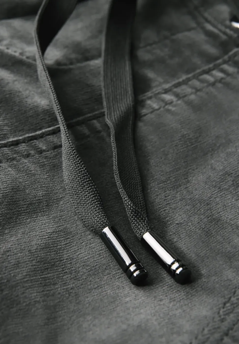 Loose Fit pantalon en velours côtelé