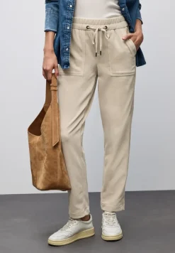 Loose Fit pantalon en velours côtelé