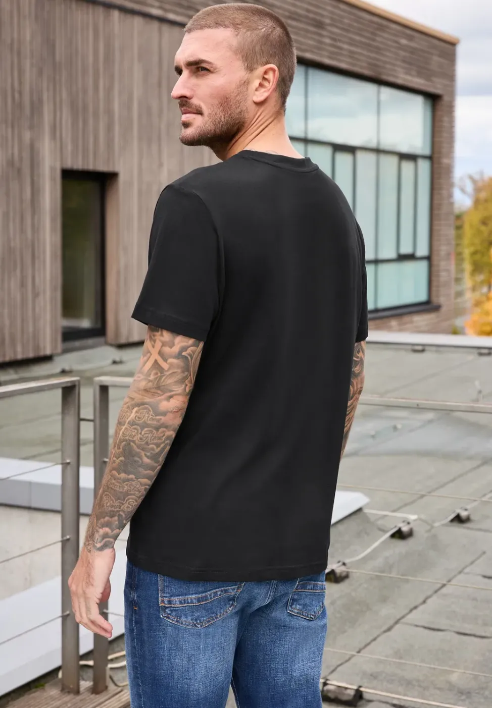 Lot de deux t-shirts basiques