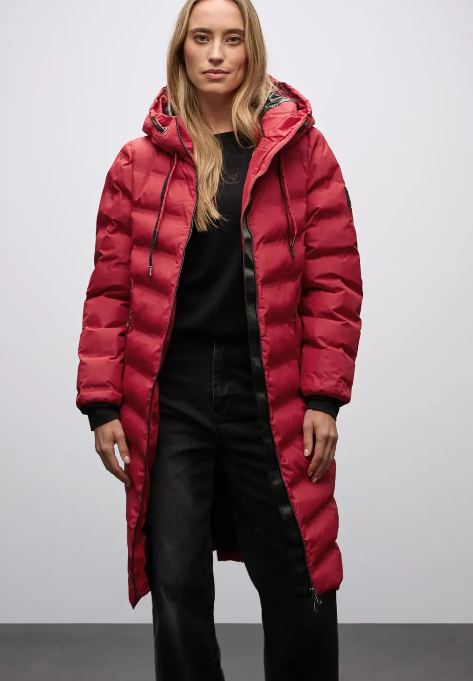 Manteau avec coutures collées