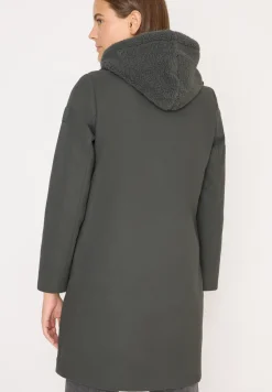 Manteau avec insert teddy