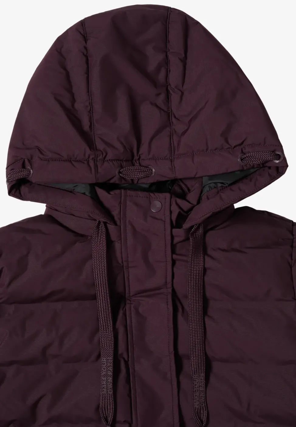 Manteau avec matelassage sans coutures