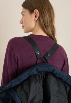 Manteau avec matelassage sans coutures