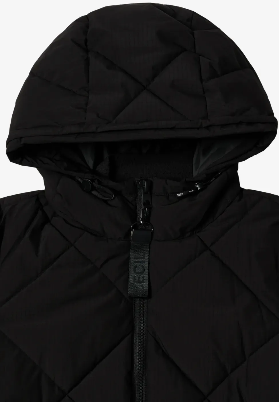 Manteau avec sac à dos Strings