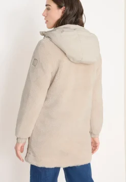 Manteau douillet en peluche