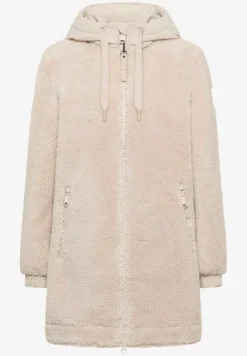 Manteau douillet en peluche