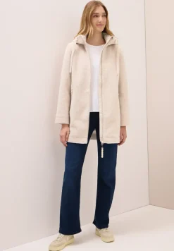Manteau effet laine