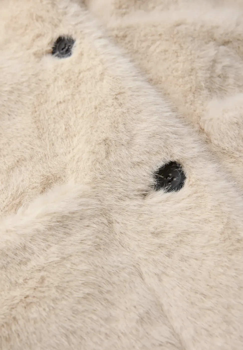 Manteau en fausse fourrure